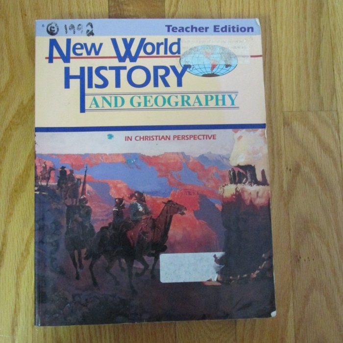 Abeka new world history and geography