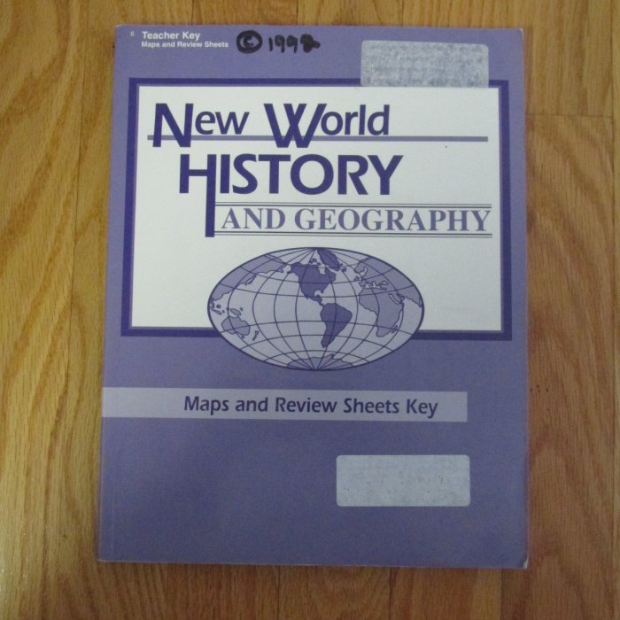 Abeka new world history and geography