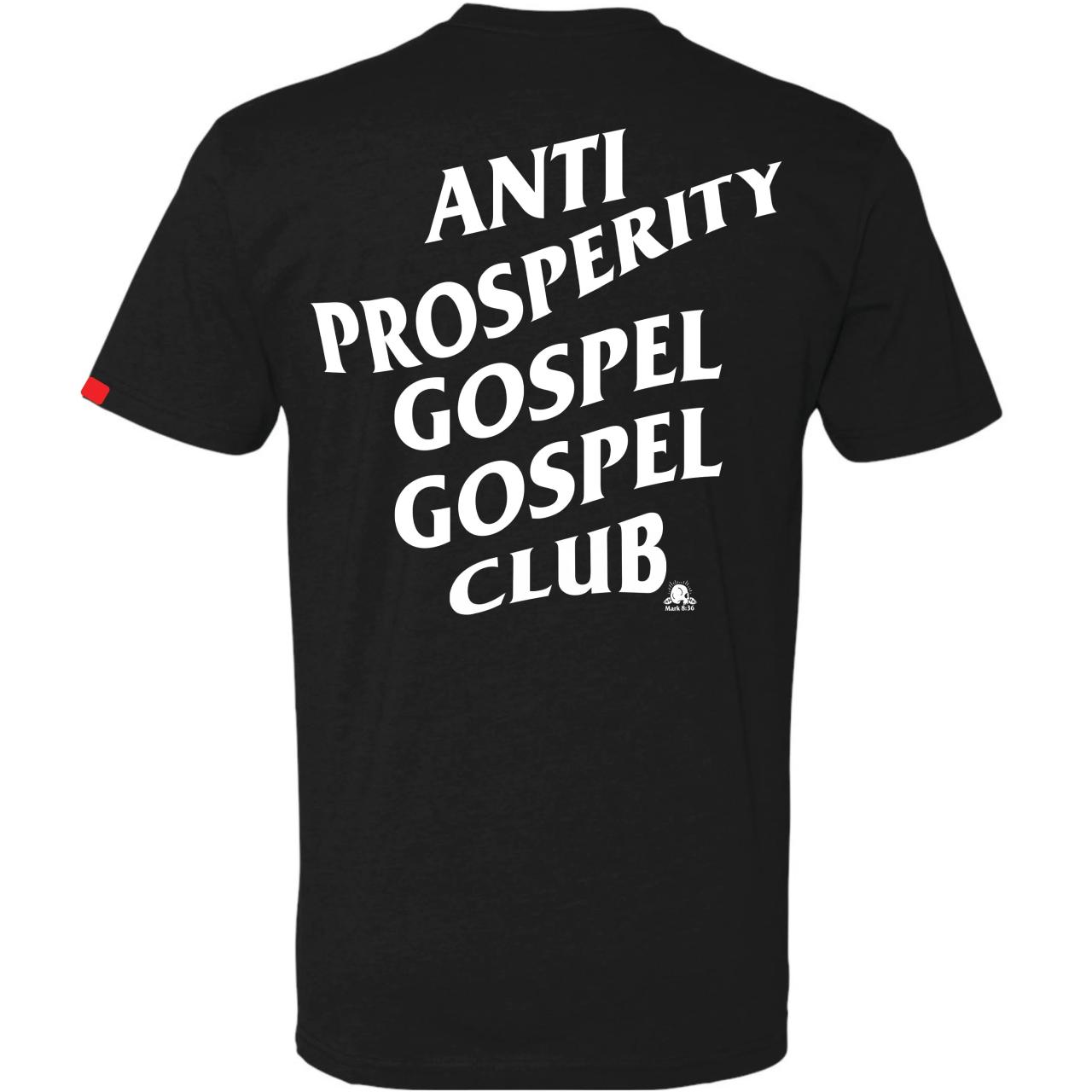 Anti prosperity gospel gospel club