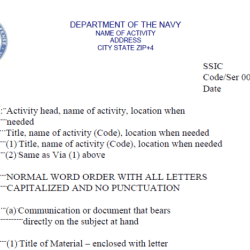 Secnav m-5216.5 don correspondence manual