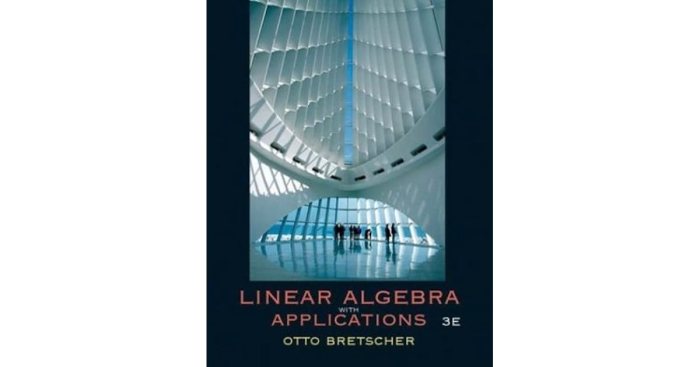 Linear algebra with applications 5th edition pdf otto bretscher