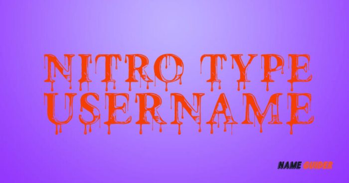 Nitro type account username and password 2023