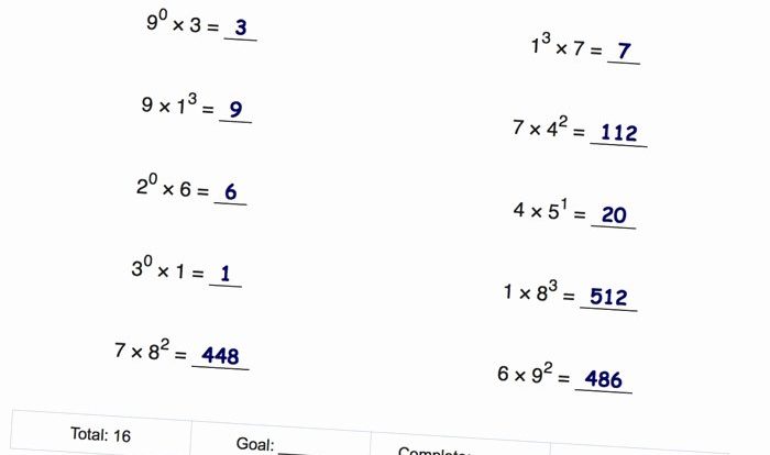 Operations with scientific notation worksheet with answers